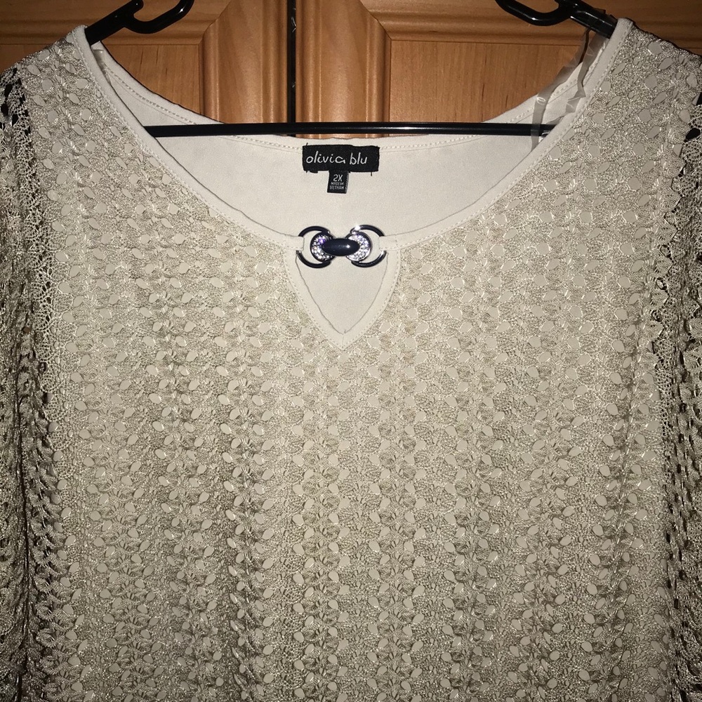 Crotchet Knit Top